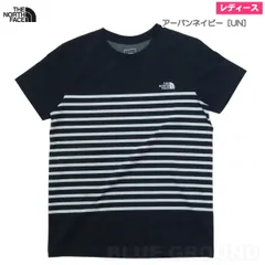 ザ・ノース・フェイス / SSパネルボーダーTee レディース アーバンネイビー［UN］ XL