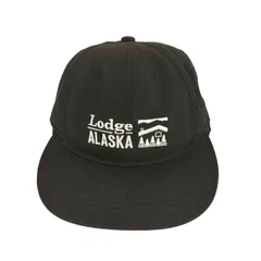 TACOMAFUJIRECORDS Lodge ALASKAキャップ Lodge ALASKA LOGO CAP '22 designed by Hiroshi Iguchi