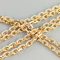 田中貴金属ベネチアンチェーンネックレ造幣局K18YG 40cm 2.2g