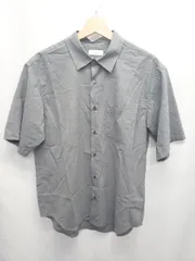 ◇ ⊂ SHIPS any シップス エニィ シンプル 半袖 シャツ サイズM グレー系 メンズ E  【1507100013187】