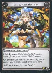 【中古】Grand Archive DOA Alter ・ EN - 011[C]：Silvie  With the Pack