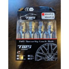 TWS ホイール セキュリティ ナット 4個セット M14×P1.5 60°テーパー座 アウディ RSQ3