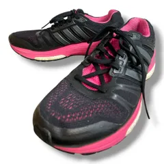 adidas SNOVA SEQUENCE BOOST アディダス エスノヴァ シークエンス ブースト M29717 黒・桃 ブラック・ピンク black・pink 24.5㎝ レディース アディダス スニーカー 靴 シューズ プラスエスW-No.44