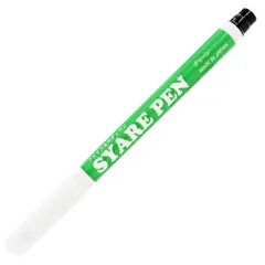 シャレペン グリーン SYARE PEN, Green,（フェイス&ボディペイント専用筆ペン Face&Body Paint, Brush Pen）イベント・宴会用マジックペン【日本製】