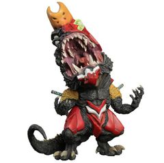 フトアゴ怪獣 オブシディアンブラック モンスター 可動 ソフビ