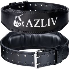 【新着商品】軽量 高耐久 柔らかい MFレザー AZ710 トレーニングベルト (アズリブ) AZLIV