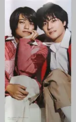 【中古】ポスター 両面ピンナップ(三つ折) 高橋海人(King ＆ Prince)＆森本慎太郎(SixTONES)/菊池風磨(Sexy Zone) CINEMA SQUARE(シネマスクエア) vol.140綴じ込み付録