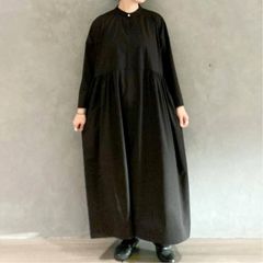 ジャーナルスタンダード ラックス タイプライター グラニーワンピース ネイビー タイプライター フレアーワンピース（ワンピース）｜journal standard