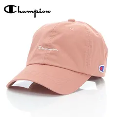 【新品】チャンピオン キャップ ピンク 帽子 レディース メンズ キッズ CHAMPION ブランド ローキャップ ロゴ 浅め フリーサイズ 送料無料