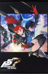 【中古】タペストリー 電撃描き下ろしタペストリー 「PS4ソフト ペルソナ5 ザ・ロイヤル」 電撃屋購入特典