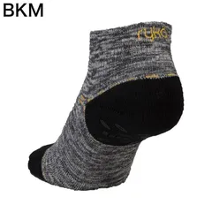 ライカ RYKA ソックス 靴下 ハイカット シューズ フィットネス ダンス ズンバ すべり止め 足袋型 丈9cm R-SOX9 BKMカラー