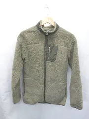 ◇ ⊇ OUTDOOR PRODUCTS アウトドア プロダクツ キッズ 子供服 長袖 ボア ジャケット サイズ160 カーキ系 男の子 E  【1507100005113】