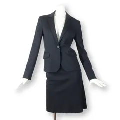 04【美品】UNTITLED アンタイトル スカートスーツ 上2下1 秋冬