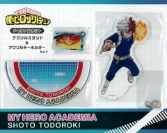 【中古】アクリルスタンド・アクリルパネル 轟焦凍 メモリアルカットアクリルスタンド＆アクリルキーホルダーセット 「僕のヒーローアカデミア×ローソン」
