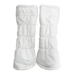 marie claire sport マリクレール スポール  中綿 裏起毛 レッグウォーマー  ホワイト系 F [240101389406] ゴルフウェア ストスト