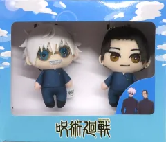 【中古】キーホルダー 五条悟＆夏油傑 ぷちっとマスコットセット 高専Ver. 「呪術廻戦 懐玉・玉折」 TOHO animation STORE限定