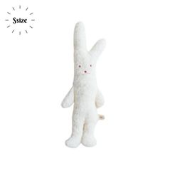 オルネット「Ohdear！」ウサギぬいぐるみ（Sサイズ）OGBZ258NA オーガニックコットン ベビートイ 出産祝い Ornet "Ohdear!" Rabbit Plush Toy (S Size) , organic cotton, baby toy