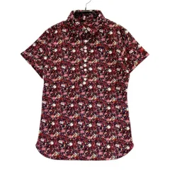 サイズ：M CALLAWAY キャロウェイ レッドレーベル 半袖ポロシャツ 総柄 レッド系 [240101480368] ゴルフウェア レディース ストスト