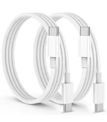 USB C ケーブル 純正 1M 2本セット PD対応 60W 急速充電 USBC & USBC ケーブル データ転送 高耐久性 断線防止 映像出力不可