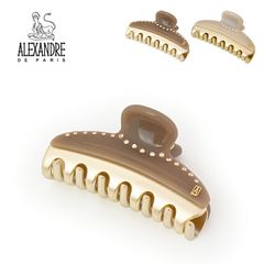 アレクサンドル ドゥ パリ ALEXANDRE DE PARIS VENDOME CLIP M ICCM-15571-03P24 髪留め ブランド ハンドメイド ヘアアクセサリー 大人 女性 かわいい おしゃれ