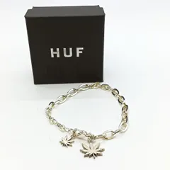 HUF シルバー チェーンブレスレット ロゴ付き H STAR BRACELET - HUF Worldwide JP