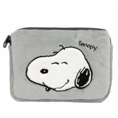 【新品】スヌーピー  ポケットティッシュケース PEANUTS パスケース 小銭入れ 小物ポーチ ポーチ 袋 ミニティッシュポーチ  キャラクター グレー