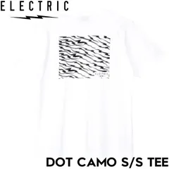 半袖Tシャツ ELECTRIC エレクトリック DOT CAMO S/S TEE E25ST02 WHT 日本代理店正規品のサムネイル