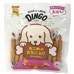 （まとめ買い）DINGO ディンゴ グルメチキンガム 13本入 犬用おやつ 【×6セット】