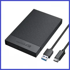 UASP対応 ssd ケース ケース 2.5インチ 2.5インチ 工具不要 HDD外付けケース SATA 簡単着脱 6Gbps接続 ハードディスクケース9.5mm/7mm HDD/SSD対応 3.1 2.5インチ ssd USB ケース HDD Mac OS/