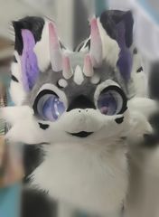 着ぐるみヘッド ウサギ耳 ミントグリーン 兎面 全頭ヘッド