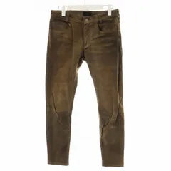 アンダーカバー UNDERCOVER ストレッチパンツ スエード 2 茶 ブラウン 04501 /AN36のサムネイル