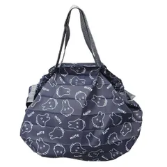 Size:W35×H30cm_Color:オバケブラック マリモクラフト ミッフィー シュパット バッグ M オバケブラック W35×H30cm DBM-424