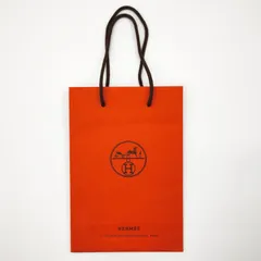 エルメスショップ袋　ミニサイズ　15㎝×22㎝×7㎝　Hermès紙袋③
