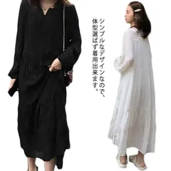 送料無料 ワンピース 夏 レディース  ロング 長袖 マキシ丈 フレア ロングワンピース マキシワンピース Aライン 大きいサイズ 小さいサイズ カジュアル きれいめ プリーツ シフォン 春 秋 無地#kaki128