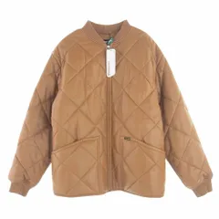 Supreme シュプリーム レザージャケット 22AW Quilted Leather Work Jacket キルティング レザー ワークジャケット  ライトブラウン系 L【中古】 - メルカリ