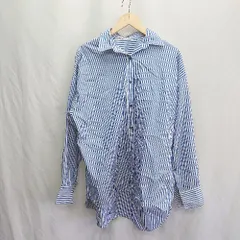 ◇ ⊂ SLY スライ ストライプ柄　コットン系 長袖 シャツ サイズF ブルー系 レディース E  【1410290036204】