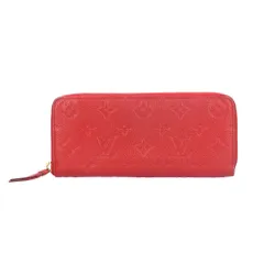 ルイヴィトン ポルトフォイユクレマンス モノグラムアンプラント 長財布 モノグラムアンプラント M61701 レディース  LOUIS VUITTON  中古 ルイヴィトン  ルイ ヴィトン
