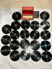 Taihei Record 電気録音 SPレコード 木製ケース付き21枚SET Taihei Record 電気録音 SPレコード 木製ケース付き21枚SET