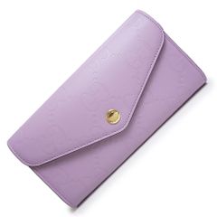 グッチ コンチネンタルウォレット 二つ折り長財布 GGレザー ライラック パープル 紫 ゴールド金具 772791 箱付 GUCCI（新品・未使用品）