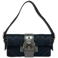 COACH コーチ ショルダーバッグ ワンショルダーバッグ ソーホー シグネチャー 8K38 ブラック レザー パイソン