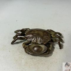 金蟾 財源金蟾 置物 如意金蟾 書道具 文房具装飾品 工芸品 美術