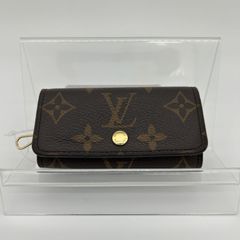 LOUIS VUITTON（ルイヴィトン）ミュルティクレ4 キーケース モノグラム キャンバス M62631 ブラウン【中古】