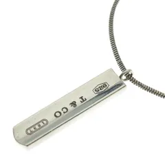 Tiffany & Co. ネックレス　ナロー　バー　チタン　サーファー Tiffany & Co. ネックレス ナロー バー チタン サーファー
