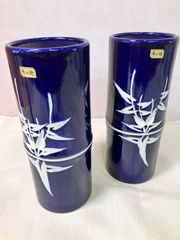 【美品 木箱入】正峰 Syoho 花瓶 2点セット アヤメ 菖蒲 金彩 華道具 美品 木箱入】正峰 Syoho 花瓶 2点セット アヤメ 菖蒲 金彩 華道具