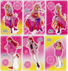 【中古】アクリルスタンド・アクリルパネル 全6種セット 「ひろがるスカイ!プリキュア ミニアクリルスタンド 第4弾」