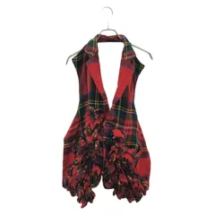 コムデギャルソン COMME des GARCONS ジレ レッド ウール ジレ レディース Used Bのサムネイル
