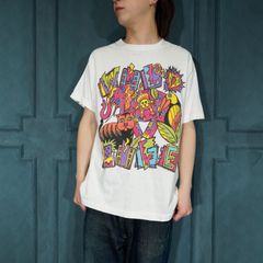 90s Trident & MTV 魚ロゴ 両面プリント Tシャツ - メルカリ