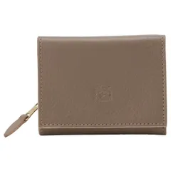 イルビゾンテ 財布 IL BISONTE レディース メンズ ユニセックス パスケース付 三つ折り財布 グレージュ ウォレット SMW036-PV0005-GY103B