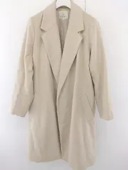 ◇ ◎ BEAUTY & YOUTH UNITED ARROWS ウエストリボン付き 長袖 コート サイズS ベージュ系 レディース  【中古】 【1204080002667】