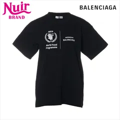 BALENCIAGA バレンシアガ WFPチャリティプリントTシャツ XS BALENCIAGA - BALENCIAGA バレンシアガ WFPチャリティプリントT